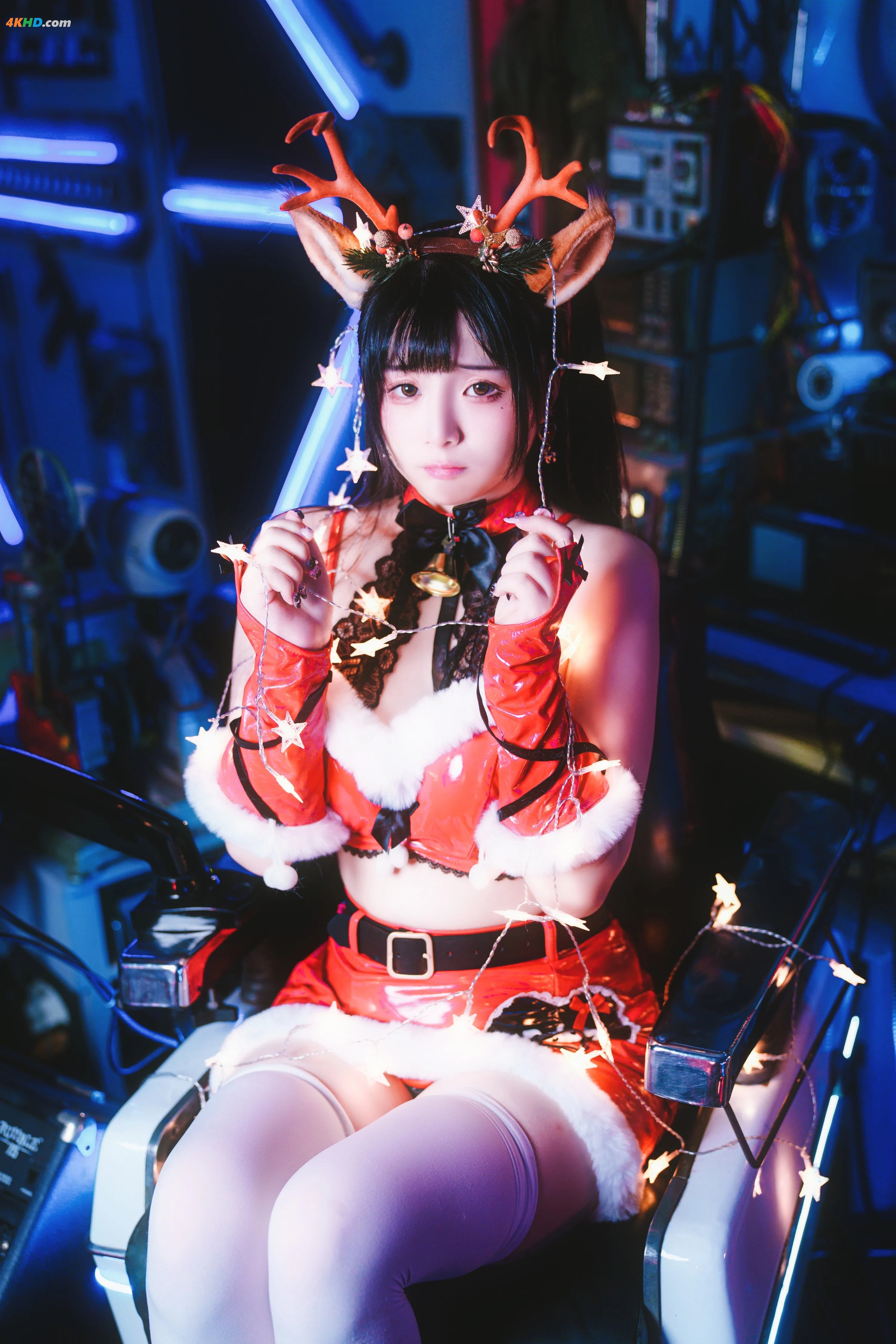 cosplay 落落Raku Dear Deer[ 437MB-63photos]
